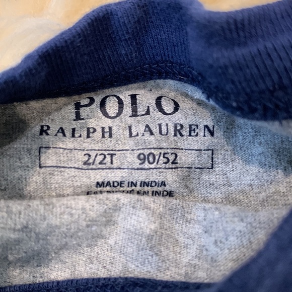 Old Navy Ripped Blue Jeans Size 2T & Polo Ralph Lauren Gray/Blue in Size 2T - Picture 7 of 9